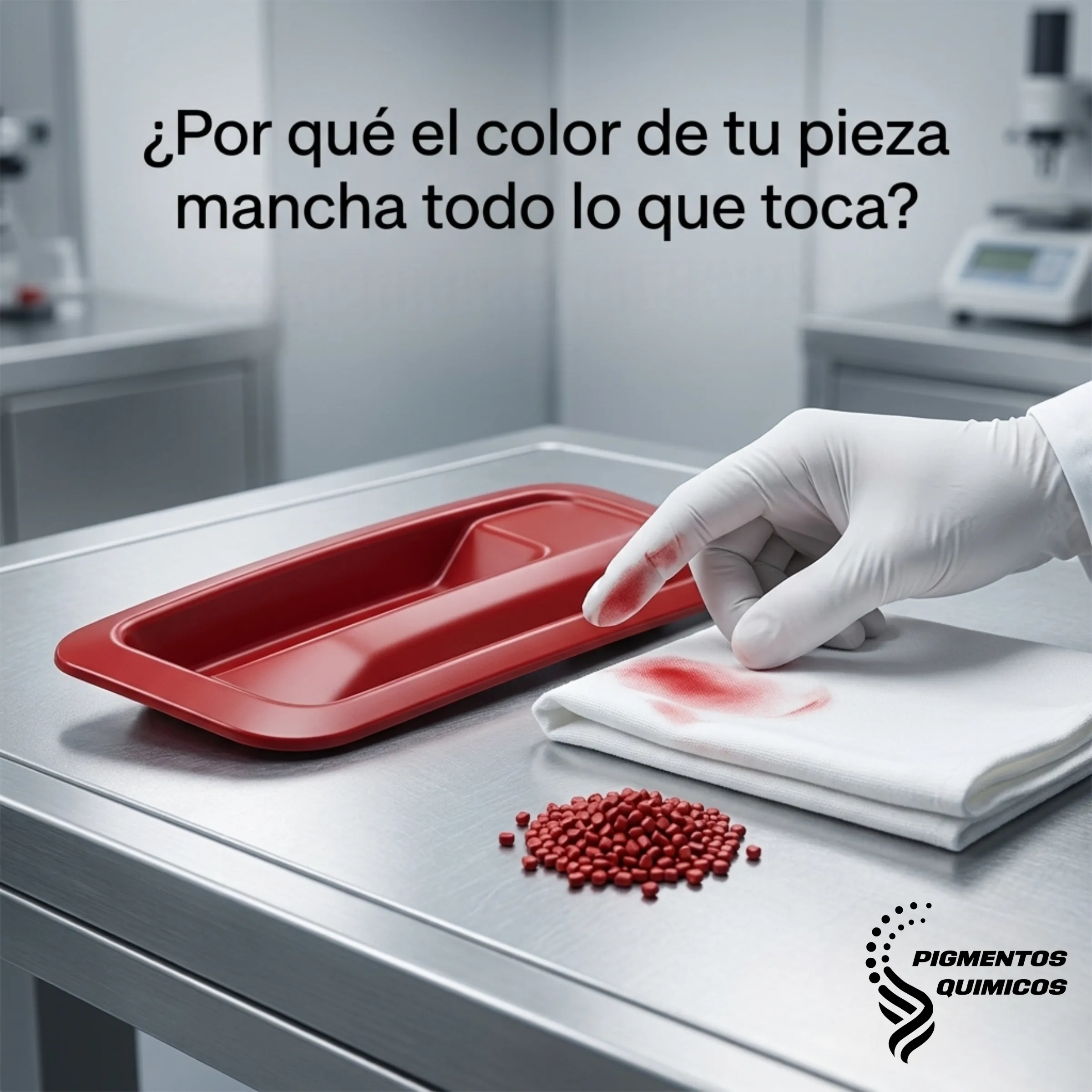 ¿Por qué el color de tu pieza mancha todo lo que toca?