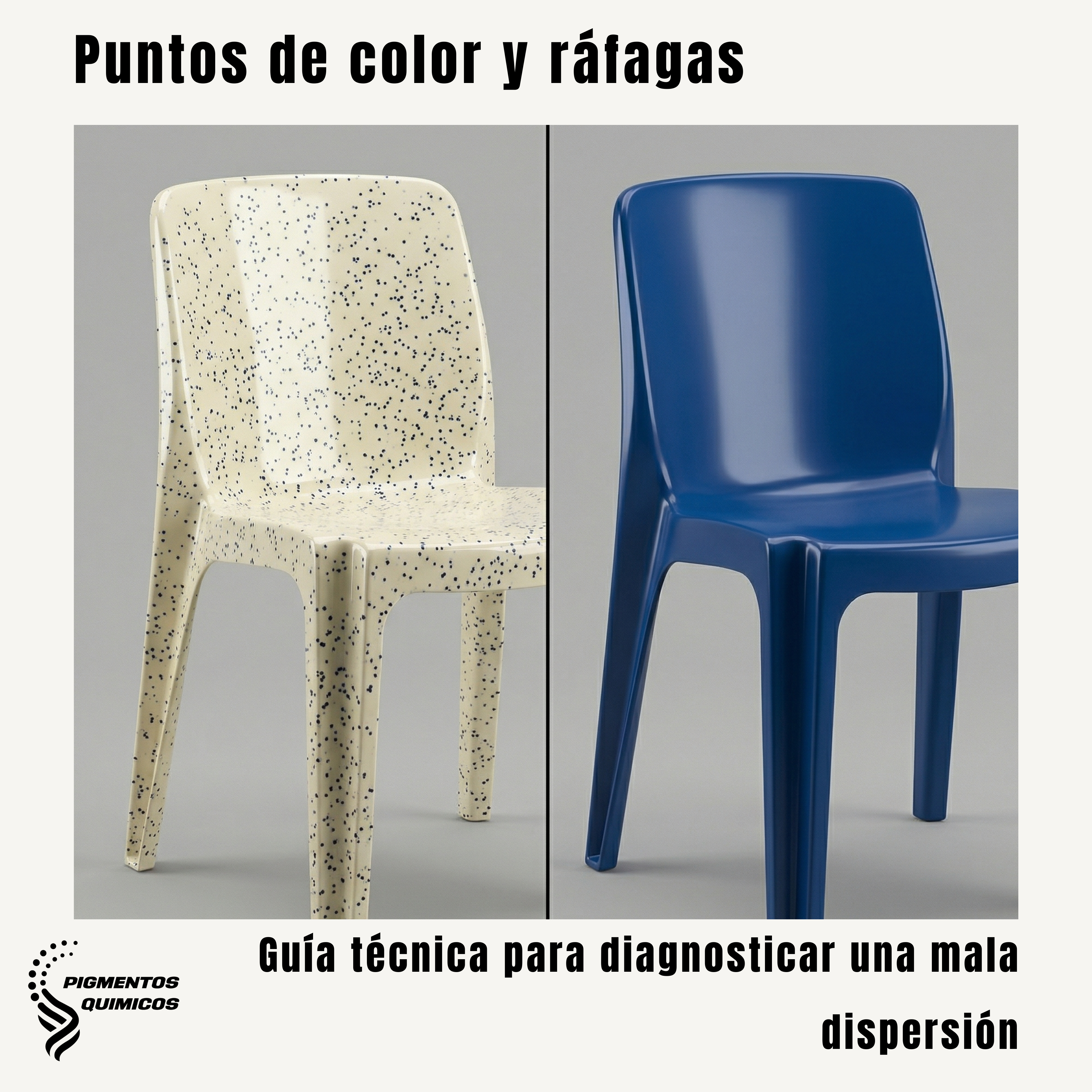 Puntos de color y ráfagas: Guía técnica para diagnosticar una mala dispersión
