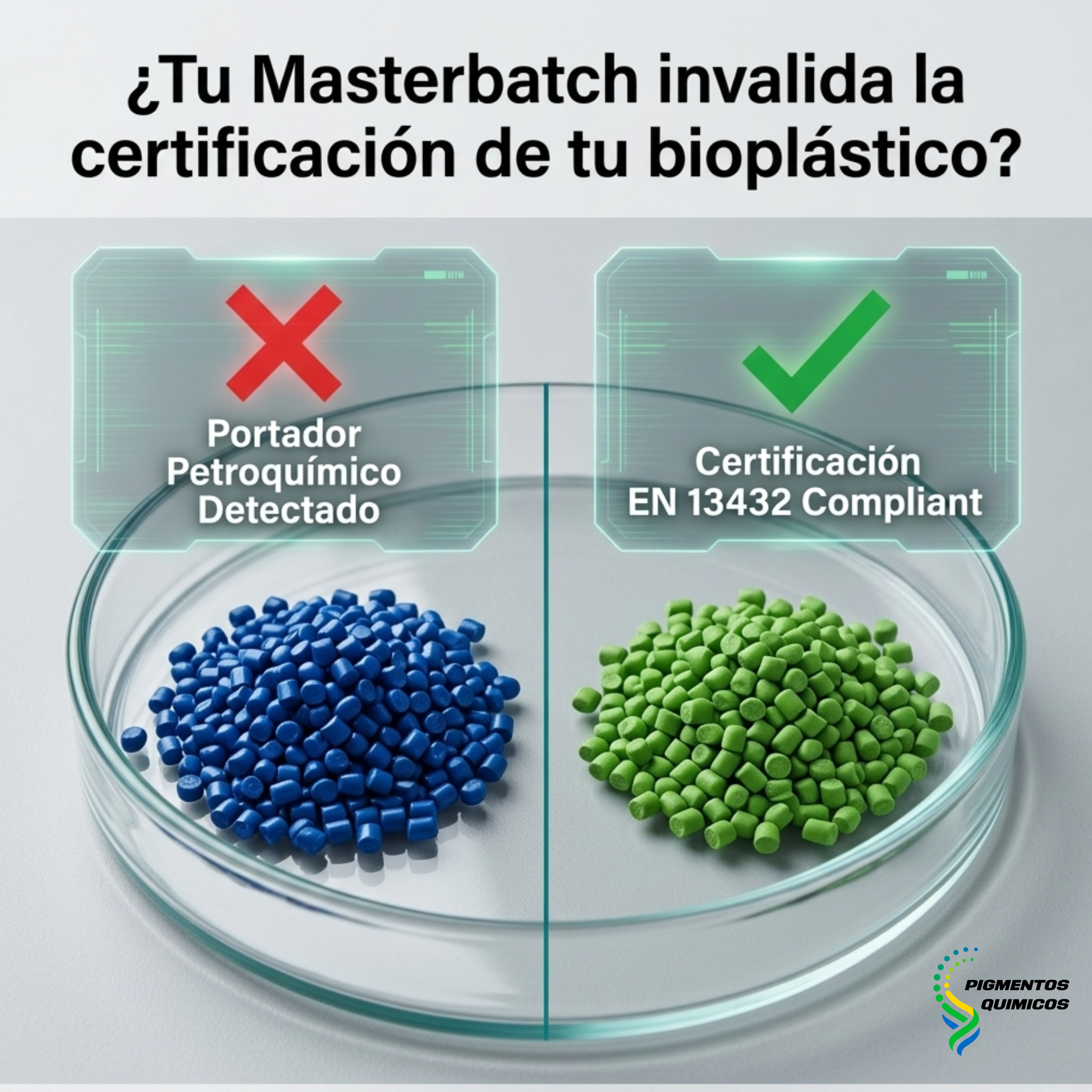 ¿Tu Masterbatch está invalidando la certificación de tu bioplástico?