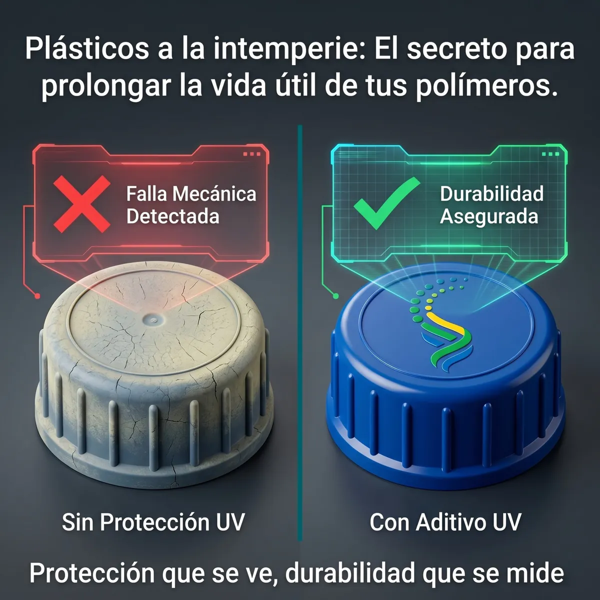 ¿Cómo proteger los plásticos a la intemperie y prolongar la vida útil de tus polímeros?